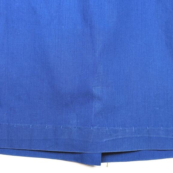 Vintage Handmade Dress Girls Size 4T Blue Embroidered Sailor - Picture 4 of 4